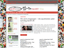 Tablet Screenshot of epublizisten.de